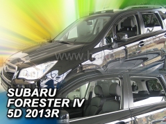 Deflektory na Subaru Forester IV SJ, 5-dveřová (+zadní), r.v.: 2013-2018 (28518)