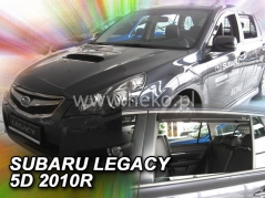 Deflektory na Subaru Legacy BM/BR, 4/5-dveřová (+zadní), r.v.: 2009 - (28507)