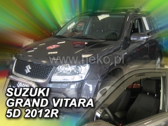 Deflektory na Suzuki Grand Vitara JT, 5-dveřová, r.v.: 2005 - (28616)