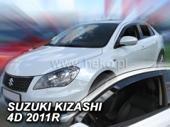 Deflektory na Suzuki Kizashi, 4-dveřová, r.v.: 2010 - (28641)