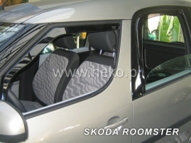 Deflektory na Škoda Roomster, 5-dveřová, r.v.: 2006 - (28319)