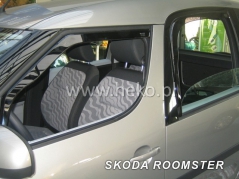 Deflektory na Škoda Roomster, 5-dveřová (+zadní), r.v.: 2006 - (28320)