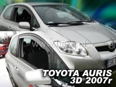 Deflektory na Toyota Auris, 3-dveřová, r.v.: 2007 - (29398)