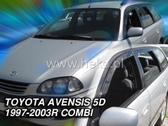 Deflektory na Toyota Avensis T22 combi, 5-dveřová (+zadní), r.v.: 1997 - 2003 (29607)