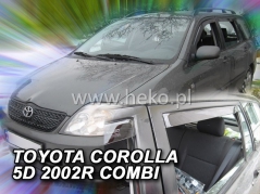 Deflektory na Toyota Corolla E12 combi, 5-dveřová (+zadní), r.v.: 2002 - 2007 (29603)