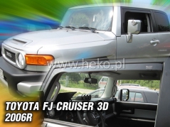 Deflektory na Toyota FJ Cruiser, 3-dveřová, r.v.: 2006 - (29319)