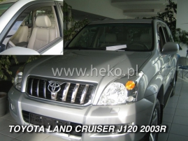 Deflektory na Toyota Land Cruiser J120 , 3/5-dveřová (+zadní), r.v.: 2003 - 2009 (29355)