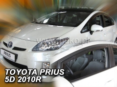 Deflektory na Toyota Prius III ZVW30, 5-dveřová, r.v.: 2010 - 2016 (29625)