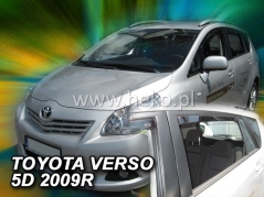 Deflektory na Toyota Verso, 5-dveřová (+zadní), r.v.: 2009 - (29618)