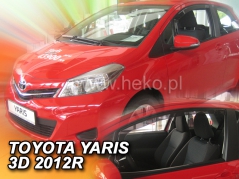 Deflektory na Toyota Yaris, 3-dveřová, r.v.: 2011-2020 (29627)