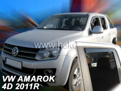 Deflektory na Volkswagen Amarok, 4-dveřová (+zadní), r.v.: 2011 - (31188)