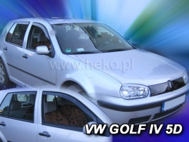 Deflektory na Volkswagen Golf IV hatchback/combi, 5-dveřová (+zadní), r.v.: 1997 - 2004 (31132)