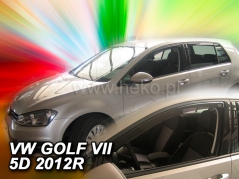 Deflektory na Volkswagen Golf VII, 5-dveřová, r.v.: 2012 - 2019 (31193)