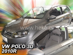 Deflektory na Volkswagen Polo, 3-dveřová, r.v.: 2009 - 2017 (31179)