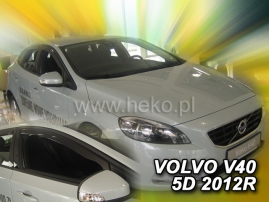 Deflektory na Volvo V40, 5-dveřová, r.v.: 2012 - (31237)