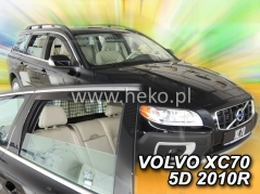 Deflektory na Volvo XC70, 5-dveřová (+zadní), r.v.: 2007 - (31255)