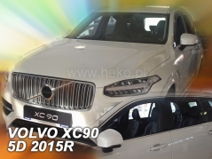 Deflektory na Volvo XC90, 5-dveřová (+zadní), r.v.: 2015 - (31240)