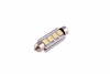 LED žiarovka SV8.5 10x41mm 4LED 12V Canbus, modré (LIT476A)