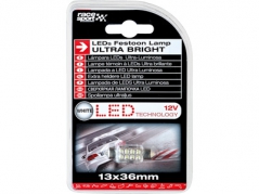 LED žárovka SV8.5 13x36mm 12V, bílé (LED5536)