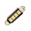 LED žárovka EVO SV8.5 41mm 4LED 12V Canbus, bílé (EV93164)