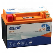 Motobaterie EXIDE BIKE LI-ION 3Ah, 12V, ELTX9 (YTX7A, YTX9-BS, YTR9-BS) (E6798)