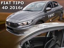 Deflektory na Fiat Tipo, 4-dverová, r.v.: 2016 - (15176)