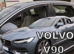 Deflektory na Volvo S90, 5-dverová (+zadné), od r. 2016 (31242)