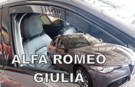 Deflektory na Alfa Romeo Giulia, r.v.: 2016- (10115)