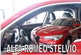 Deflektory na Alfa Romeo Stelvio, r.v.: 2017 - (10117)