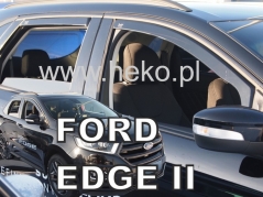 Deflektory na Ford Edge  (+zadní), r.v.: 2016 - (15321)