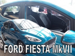 Deflektory na Ford Fiesta, 5-dveřová (+zadní), r.v.: 2017 - (15325)