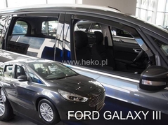 Deflektory na Ford Galaxy III, 5-dveřová (+zadní), r.v.: 2015 - (15316)