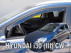 Deflektory na Hyundai i30 III CW, 5-dveřová, r.v.: 2017 - (17290)