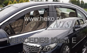 Deflektory na Mercedes Class E W213 sedan, 4-dveřová (+zadní), r.v.: 2016 - (23297)