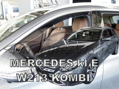 Deflektory na Mercedes Class E W213 combi, 5-dveřová (+zadní), r.v.: 2016 - (23605)
