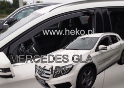 Deflektory na Mercedes Class GLA X156, 5-dveřová, r.v.: 2013-2020 (23294)