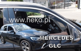 Deflektory na Mercedes Class GLC X253, 5-dveřová, r.v.: 2016 - (23298)