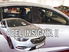 Deflektory na Opel Insignia, 4-dveřová (+zadní), r.v.: 2017 - (25397)