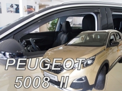 Deflektory na Peugeot 5008, 5-dveřová, r.v.: 2017 - (26156)