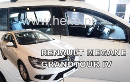 Deflektory na Renault Megane IV Grandtour, 5-dveřová (+zadní), r.v.: 2016 - (27002)