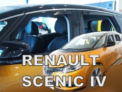 Deflektory na Renault Scenic IV, 5-dveřová (+zadní), r.v.: 2017 - (27004)