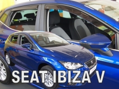 Deflektory na Seat Ibiza VI, 5-dveřová (+zadní), r.v.: 2017 - (28244)