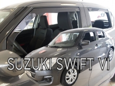 Deflektory na Suzuki Swift, 5-dveřová (+zadní), r.v.: 2017 - (28656)
