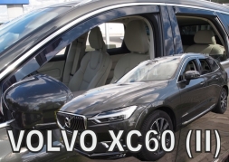 Deflektory na Volvo XC60, 5-dveřová (+zadní), r.v.: 2017 - (31261)