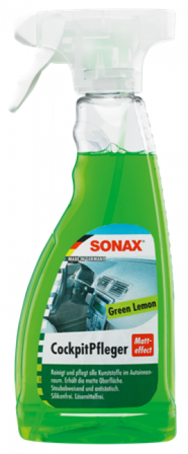 SONAX Čistič přístrojové desky - citron - matný - 500 ml (358241)