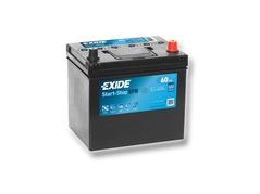 Autobaterie EXIDE Start-Stop EFB 60Ah, 520A, 12V, EL604 (EL604)