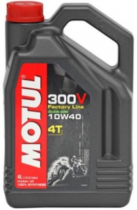 Motul 300V Factory Line 4T 10W-40, 4L (104121)