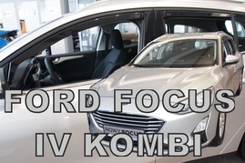 Deflektory na Ford Focus IV combi, 5-dverová (+zadné), r.v.: 2018 -  (15296-1)