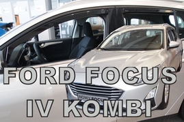 Deflektory na Ford Focus IV combi, 5-dverová (+zadné), r.v.: 2018 -  (15331)