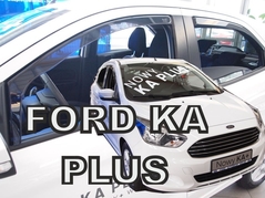 Deflektory na Ford Ka+ (+zadné), r.v.: 2014 - (15328)